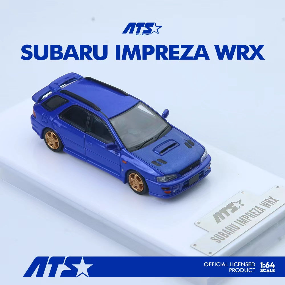 Subaru Impreza WRX xanh