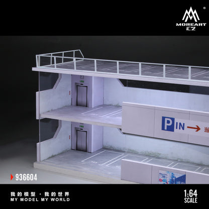 Diorama bãi đỗ xe Nhật Bản