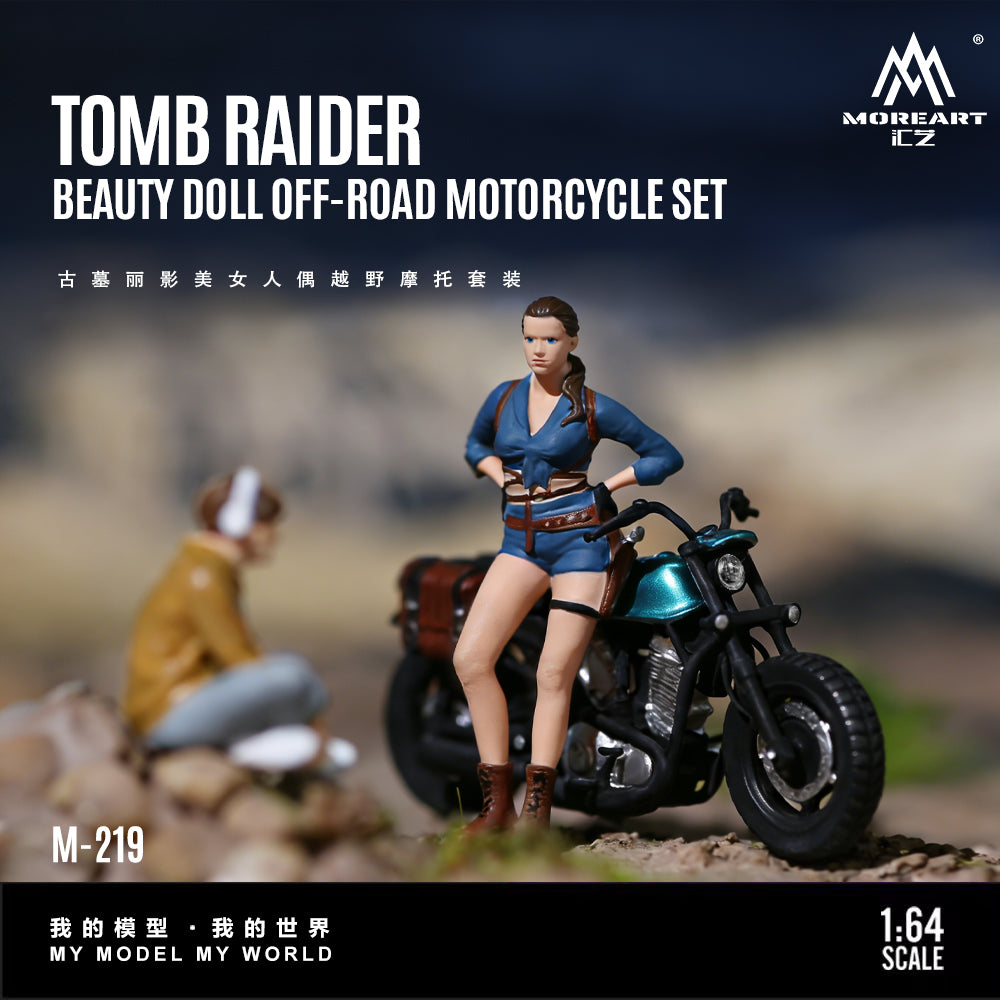 Mô hình diorama MOREART 1:64 Tomb Raider