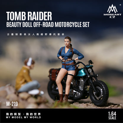 Mô hình diorama MOREART 1:64 Tomb Raider