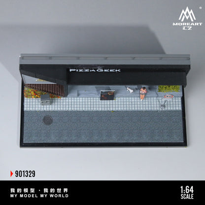 Chi tiết bàn ghế trong cửa hàng