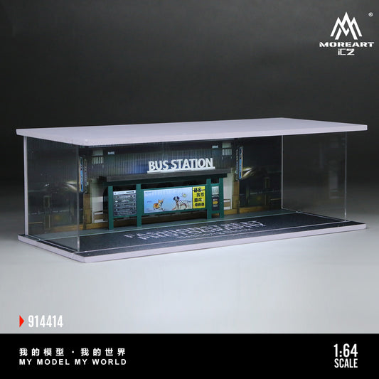 Mô hình diorama MOREART Bus Stop 1:64