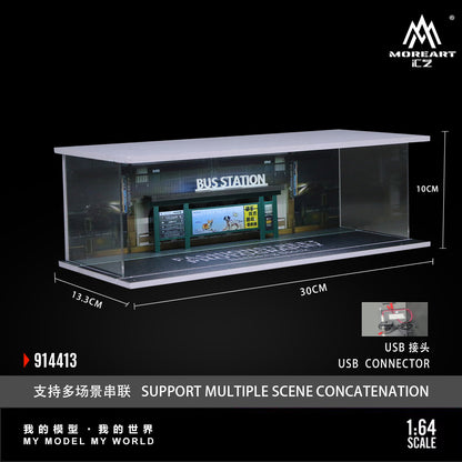 Mô hình trạm xe bus mini