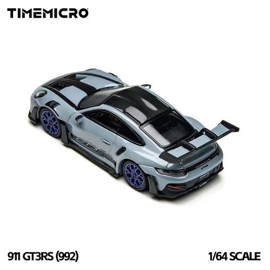 Xe 992 GT3 RS Polar Grey tỉ lệ 1:64