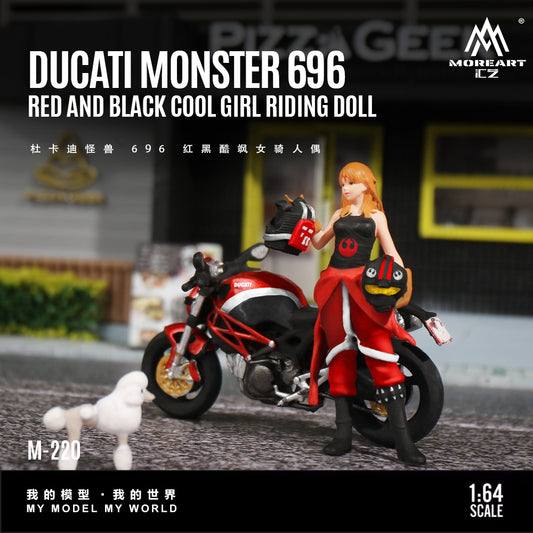 Mô hình diorama MOREART Ducati Monster 696