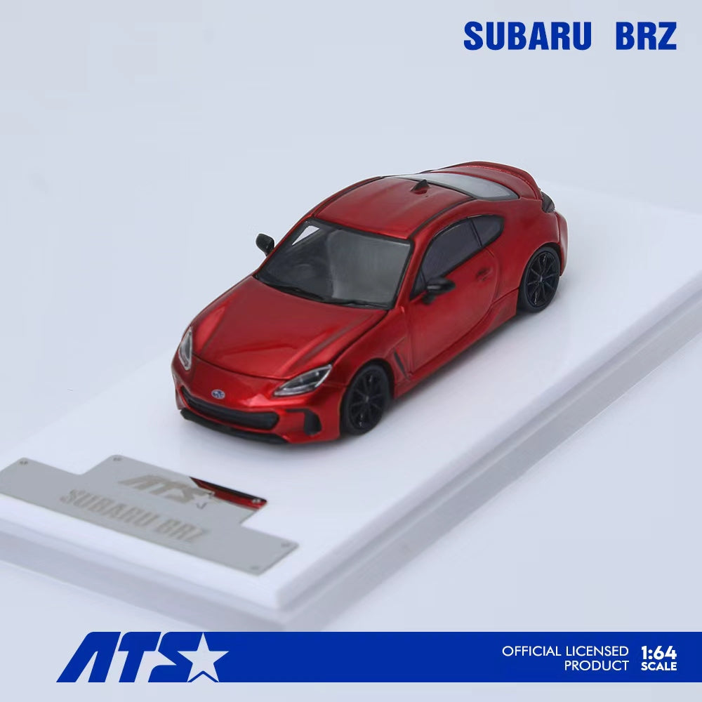 Góc trước xe ATS Subaru BRZ Đỏ