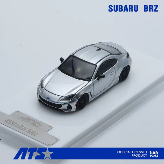 Mô hình xe Subaru BRZ-Silver ATS 1:64