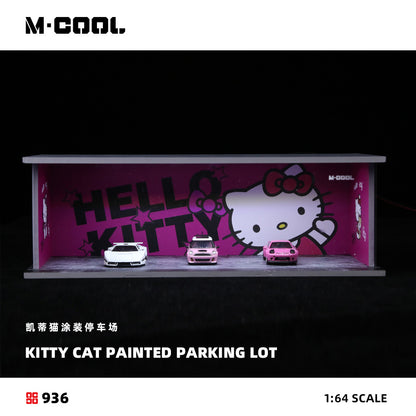 Bãi đỗ xe có đèn Hello Kitty