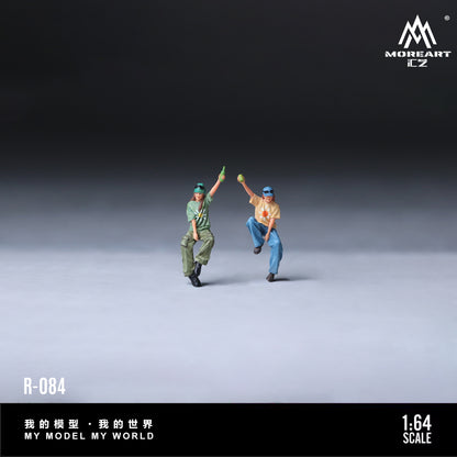 Logo MOREART trên diorama