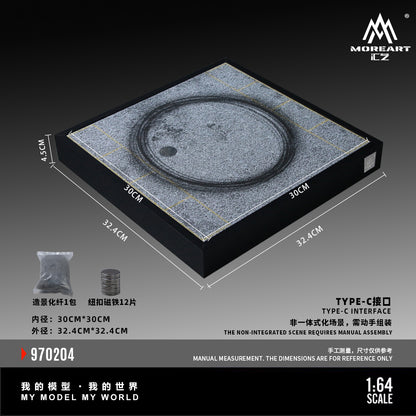 Xe đang drift trên diorama