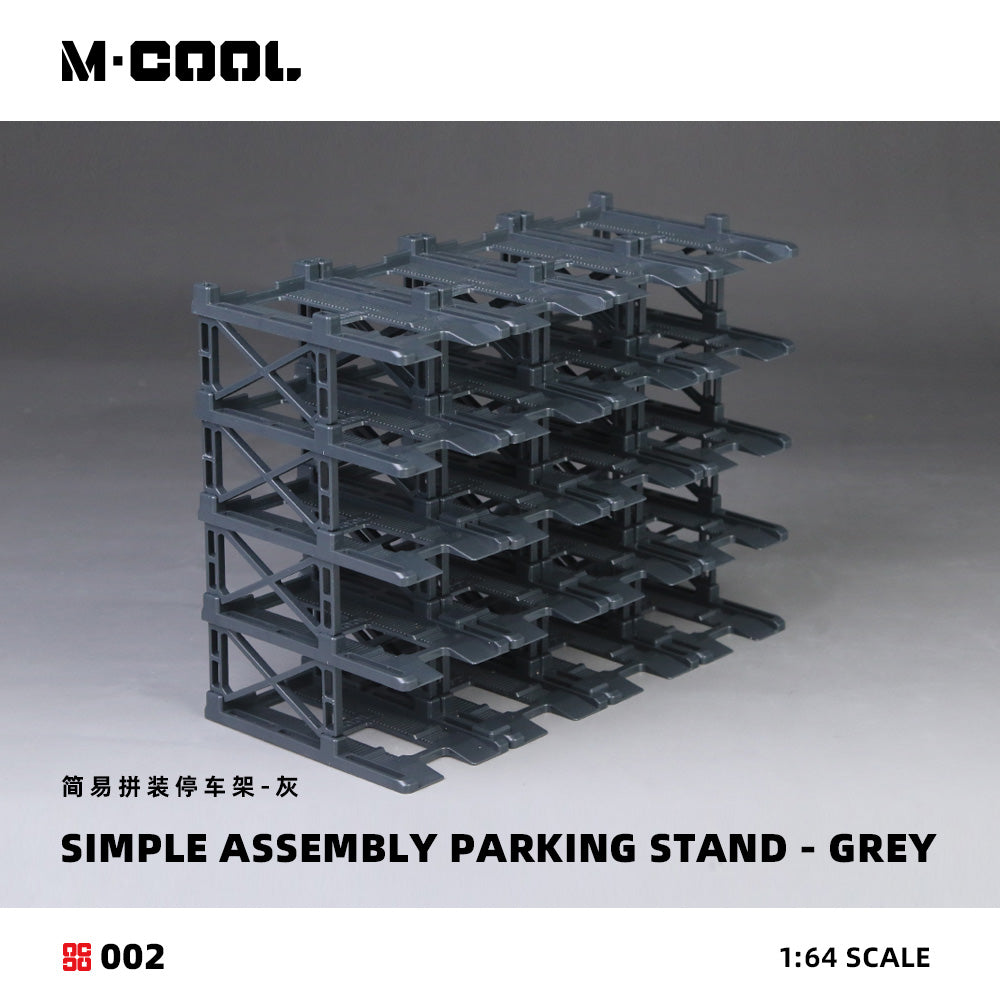 Diorama M-COOL B-Simple Assembled Parking Rack-Gray