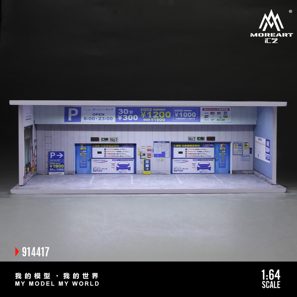 Mô hình diorama MOREART 1:64 Underground Parking Lot
