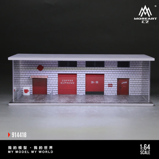 Mô hình diorama MOREART 1:64 Trendy Cafe