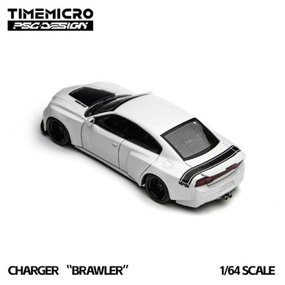 Mô hình xe Charger Brawler White tỉ lệ 1:64