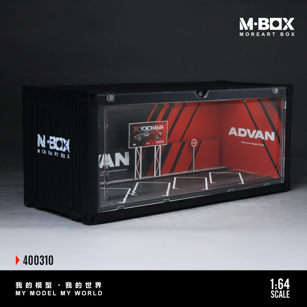 Mô hình xe đua A-ADVAN tỉ lệ 1:64