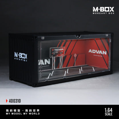 Mô hình xe đua A-ADVAN tỉ lệ 1:64