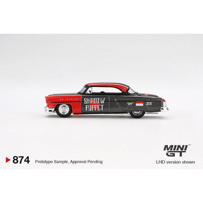 [HÀNG CÓ SẴN] Mocus Mô hình xe Mini GT 1:64 Lincoln Capri Hot Rod 1954 "Shadow Puppet" MINI GT x MIZU 2024 874