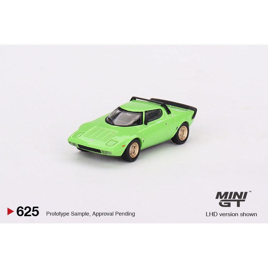 [HÀNG CÓ SẴN] Mocus Mô hình xe Mini GT 1:64 Lancia Stratos HF Stradale Verde Chiaro 625