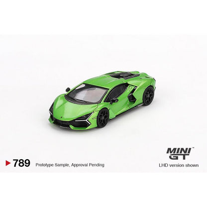 [HÀNG CÓ SẴN] Mô hình xe Mini GT 1:64 Lamborghini Revuelto Verde Selvans MGT00789