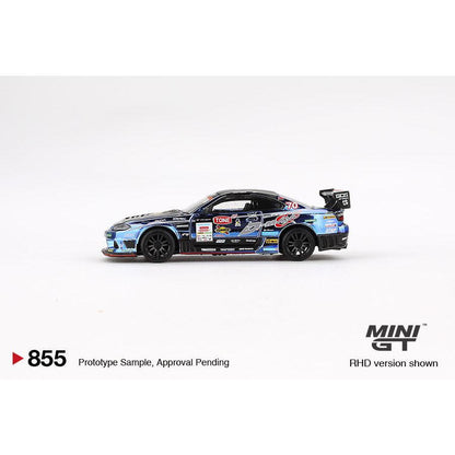 [HÀNG CÓ SẴN] Mocus Mô hình xe Mini GT 1:64 Nissan Silvia (S15) D-MAX #70 D-MAX Racing 2023 D1 Grand Prix 855