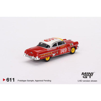 [HÀNG CÓ SẴN] Mocus Mô hình xe Mini GT 1:64 Lincoln Capri 1954 Carrera Panamericana Class Winner149 611