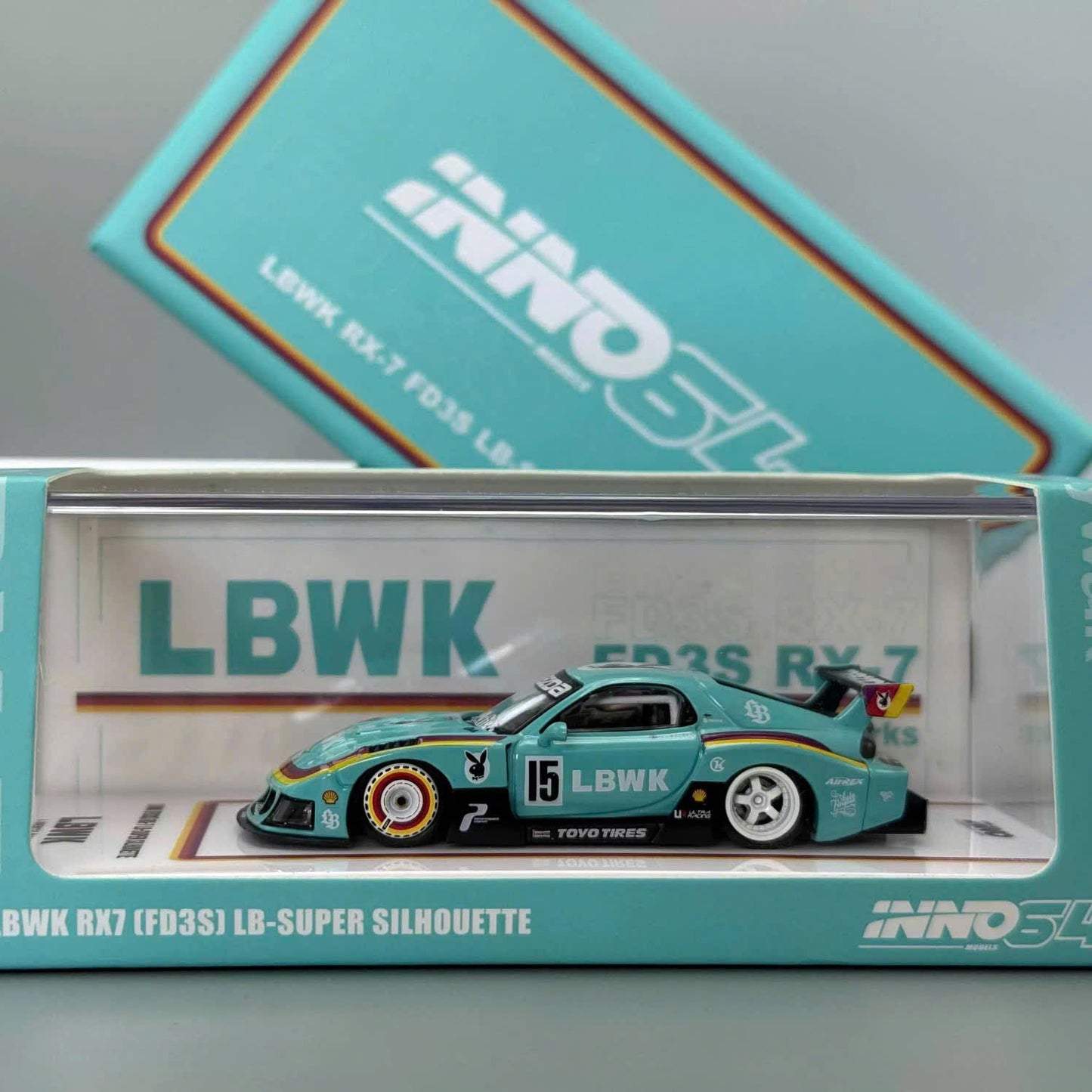 Mô hình xe Nissan RX-7 FD3S LB-SUPER SILHOUETTE INNO64