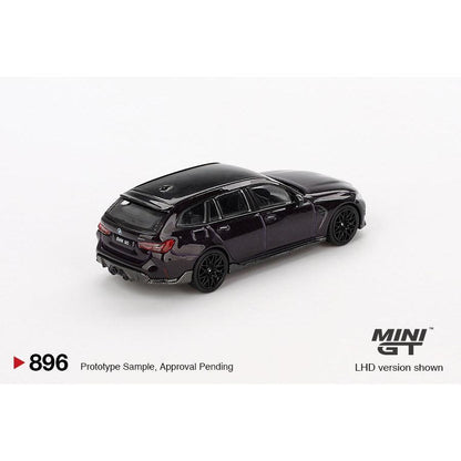 [HÀNG CÓ SẴN] Mocus Mô hình xe Mini GT 1:64 BMW M3 M Performance Touring Daytona Violet 896