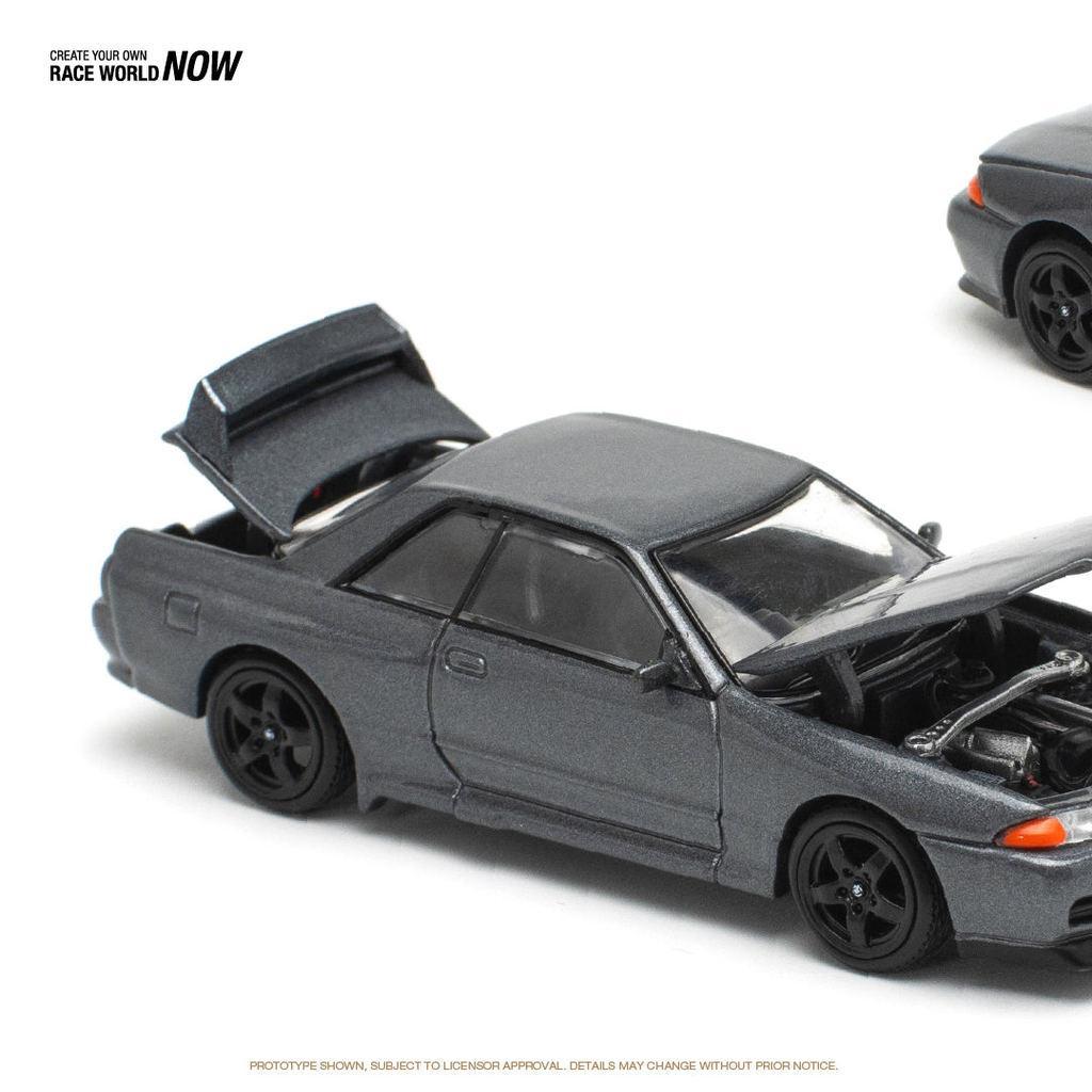 [HÀNG CÓ SẴN] Mô hình xe POPRACE 1:64 Nissan GTR R32 PR640101