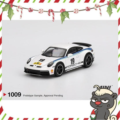 [HÀNG CÓ SẴN] Mocus Mô hình xe Mini GT 1:64 Porsche 911 Dakar Rally 1974 1009
