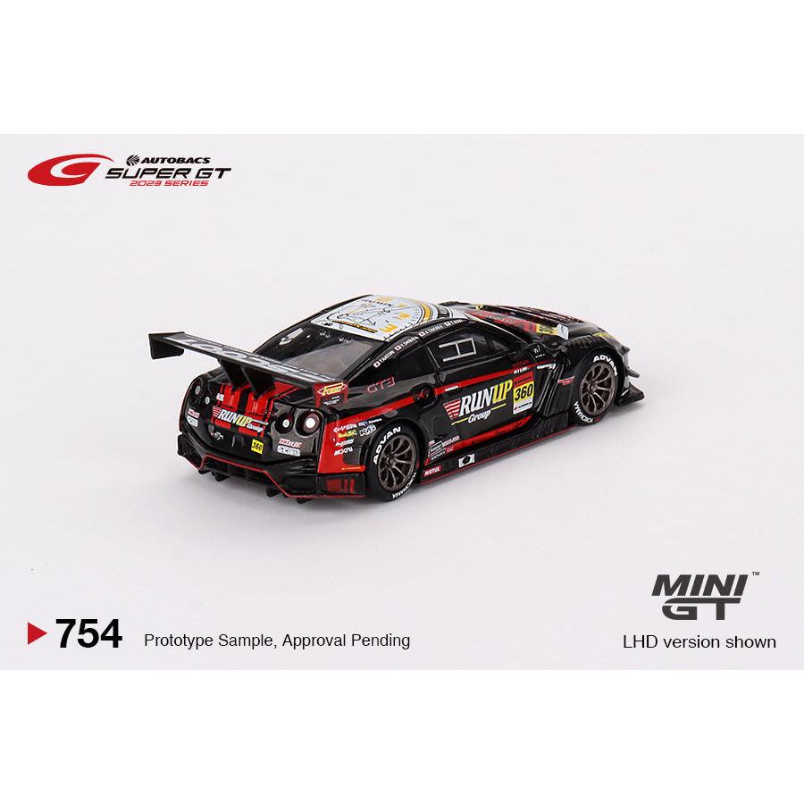 [HÀNG CÓ SẴN] Mocus Mô hình xe Mini GT 1:64 Nissan GT-R NISMO GT3 #360 "RUNUP RIVAUX GT-R" TOMEI SPORTS 2023 754
