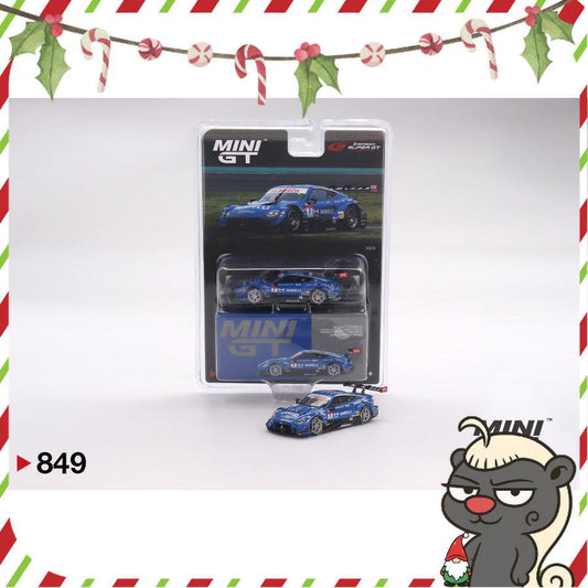 [HÀNG CÓ SẴN] Mocus Mô hình xe Mini GT 1:64 ( xanh nhạt ) Nissan Z GT500 #1 "MARELLI IMPUL Z" TEAM IMPUL 2023  849