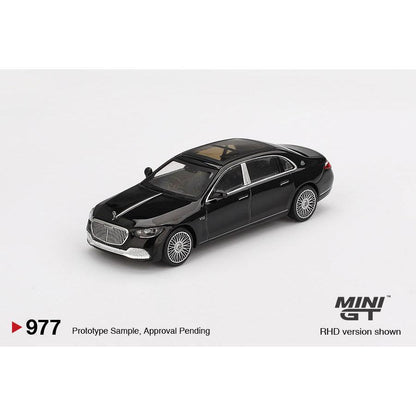 [HÀNG CÓ SẴN] Mocus Mô hình xe Mini GT 1:64 Mercedes-Maybach S 680 Black 977