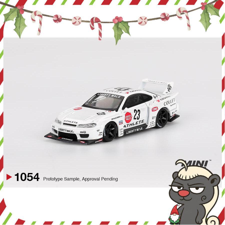 [HÀNG CÓ SẴN] Mocus Mô hình xe Mini GT 1:64 Nissan LB-Super Silhouette S15 SILVIA ATHLETE 1054