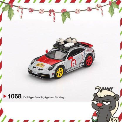 [HÀNG CÓ SẴN] Mocus Mô hình xe Mini GT 1:64 Porsche 911 Dakar "Uncle Rally" 1068