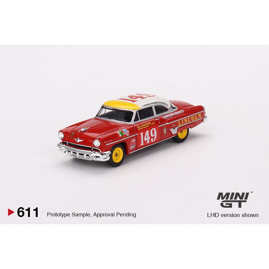 [HÀNG CÓ SẴN] Mocus Mô hình xe Mini GT 1:64 Lincoln Capri 1954 Carrera Panamericana Class Winner149 611