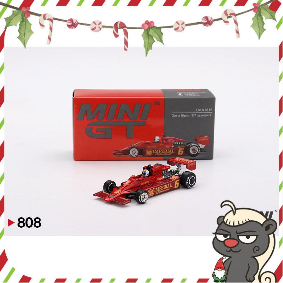[HÀNG CÓ SẴN] Mocus Mô hình xe Mini GT 1:64 Lotus 78 #3 Gunnar Nilsson 1977 Japanese GP 808