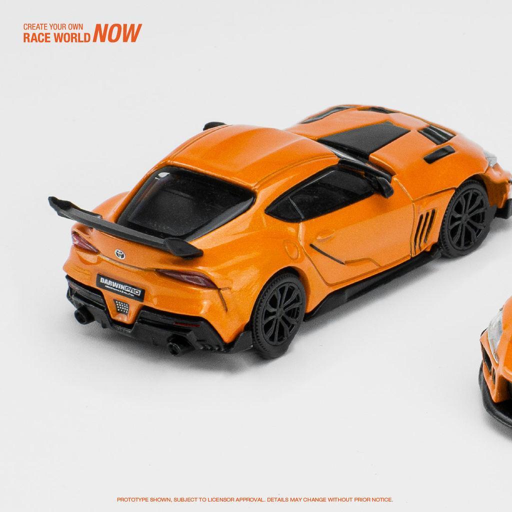 [HÀNG CÓ SẴN] Mô hình xe POPRACE 1:64 DARWIN PRO 66G NWB SUPRA ORANGE PR640077