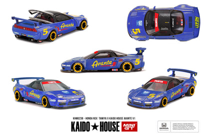 [Mocus Bán lượt mua trước] Sắp ra mắt Quý 01/2026 mô hình xe Mini GT Kaido House 1:64 Honda NSX  TAMIYA x KAIDO HOUSE AVANTE V1 KHMG238