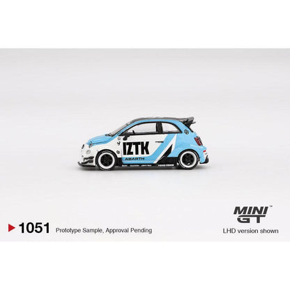 [HÀNG CÓ SẴN] Mocus Mô hình xe Mini GT 1:64 Abarth 595 LB-WORKS x Abas Works IZTK 1051