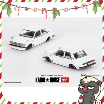 [HÀNG CÓ SẴN] Mô hình xe KAIDO HOUSE 1:64 Datsun 510 Street Nismo V2 KHMG122