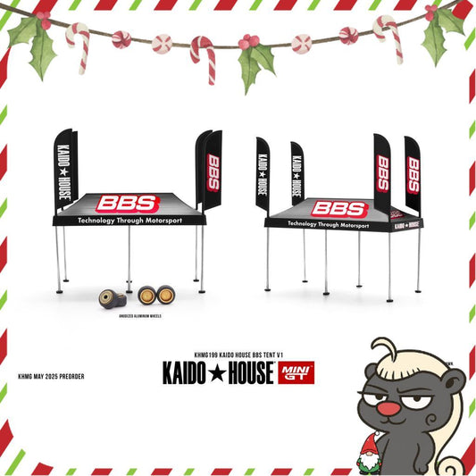 [HÀNG CÓ SẴN] Mô hình xe KAIDO HOUSE 1:64 BBS TENT V1 KHMG199