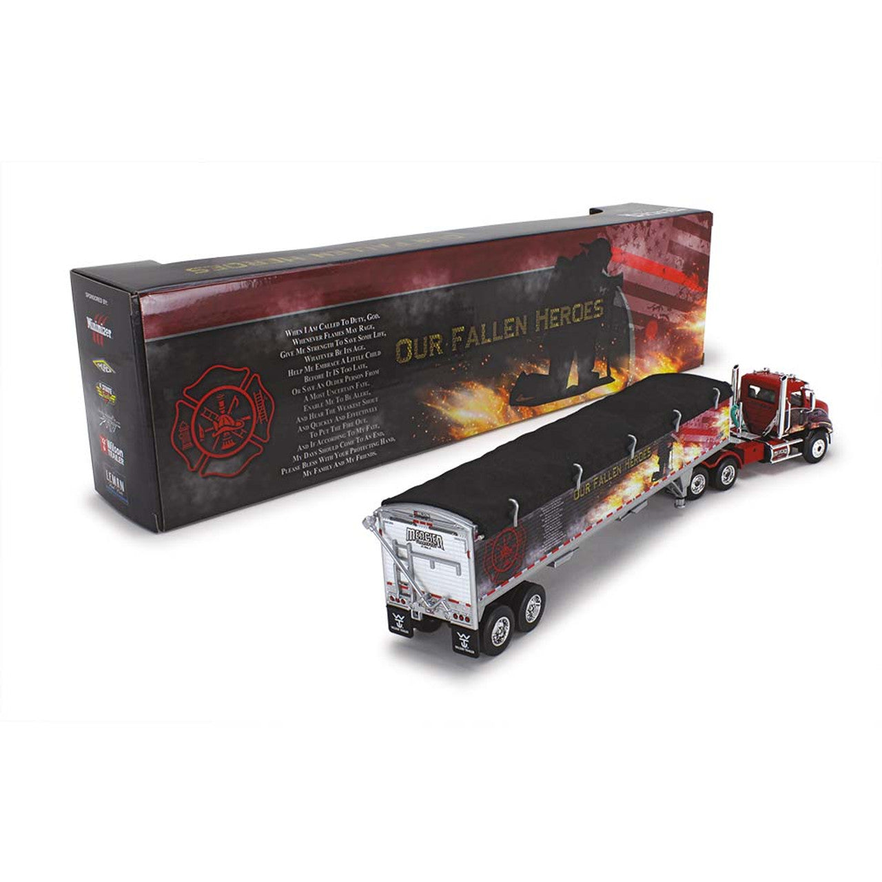 Mô hình xe DCP 1:64Mercier Transport - Our Fallen Heroes 60-1114