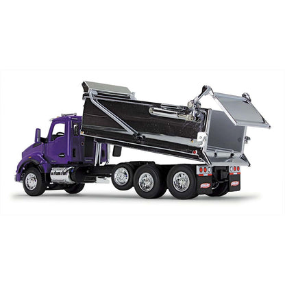Mô hình xe DCP 1:64Purple Chrome Kenworth T880 Rogue Dump 60-1414