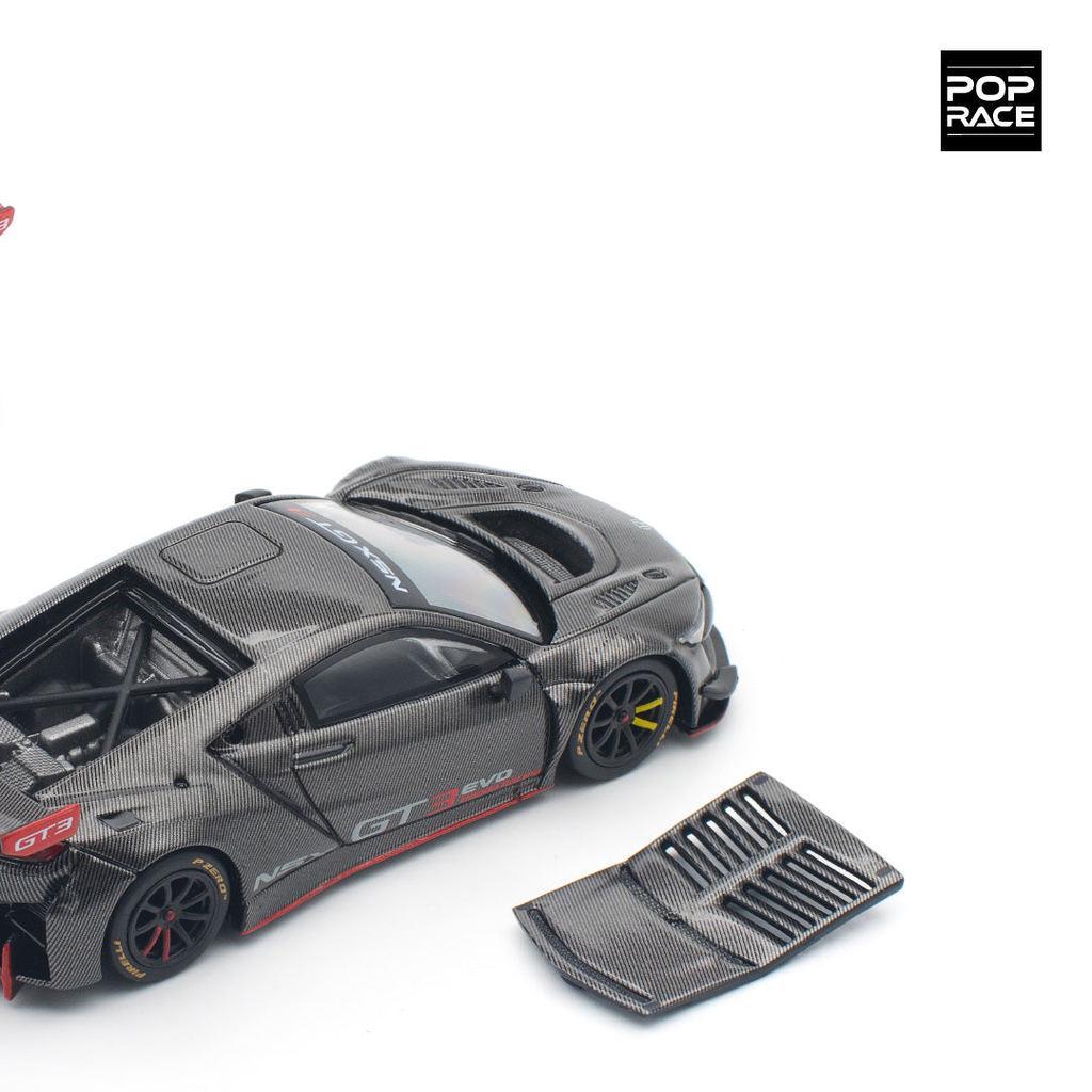 [HÀNG CÓ SẴN] Mô hình xe POPRACE 1:64 HONDA NSX GT3 EVO22 CARBON EDITION PR640159