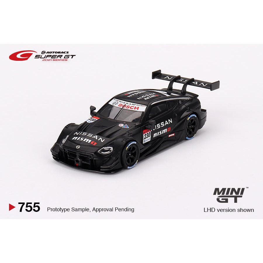 [HÀNG CÓ SẴN] Mocus Mô hình xe Mini GT 1:64 Nissan Z GT500 #230 2021 NISMO Presentation 755