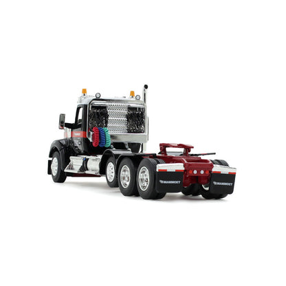 Mô hình xe DCP 1:64Mammoet Kenworth W990 Heavy Haul Day Cab & Fontaine Magnitude Tri-Axle Lowboy Trailer With Flip Tail 69-1869
