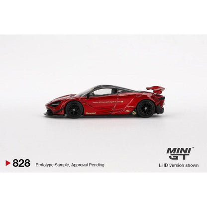 [HÀNG CÓ SẴN] Mocus Mô hình xe Mini GT 1:64 McLaren 720S LBWorks Gem Red 828
