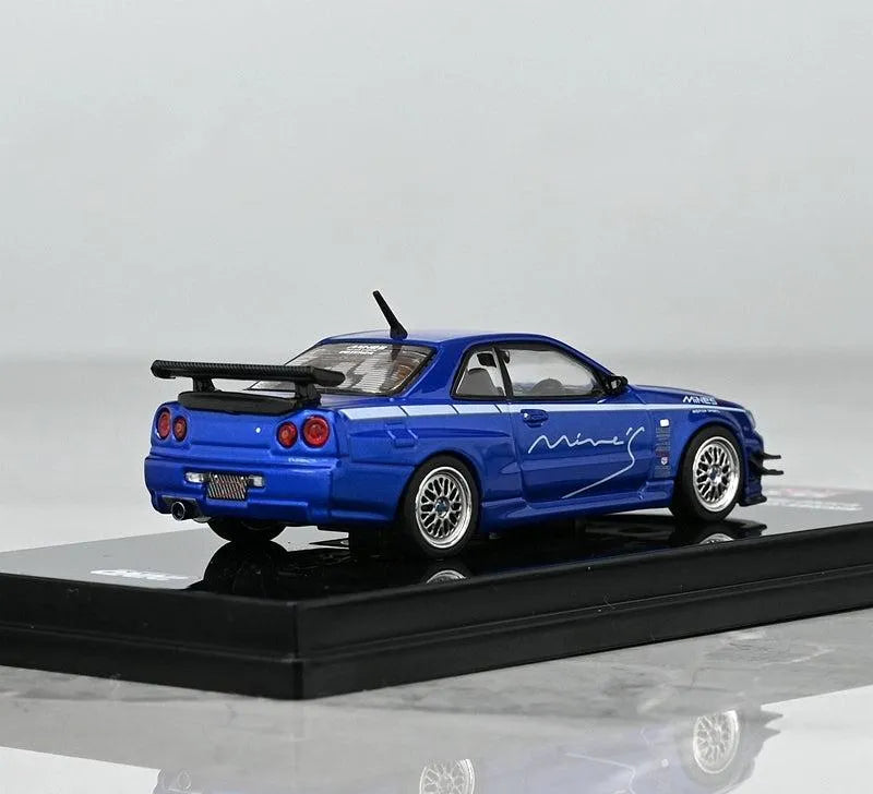 Mô hình xe INNO64 1/64 Nissan SKYLINE GTR R34 V-SPEC MINES