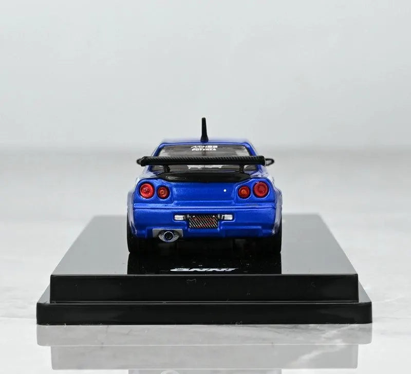 Mô hình xe INNO64 1/64 Nissan SKYLINE GTR R34 V-SPEC MINES