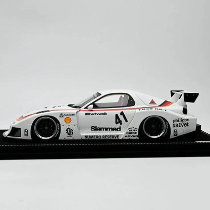 Mô hình xe INNO64 1/18 Mazda RX7 FD3S LB-SUPER SILHOUETTE resin